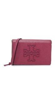 Плоская сумка-кошелек через плечо Harper Tory Burch