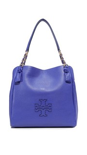 Объемная сумка с короткими ручками Harper Tory Burch