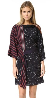 Платье-кимоно с каскадными лентами 3.1 Phillip Lim