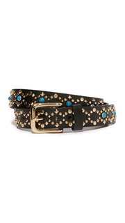 Плоский ремень с заклепками Rebecca Minkoff