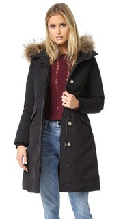 Длинная роскошная парка Woolrich