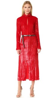 Платье-водолазка с длинными рукавами Nina Ricci