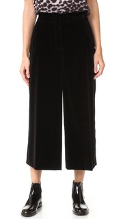 Широкие бархатные брюки Marc Jacobs