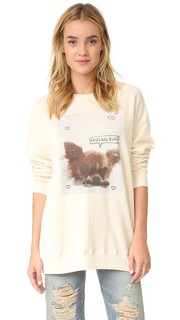 Толстовка с надписью «Feeling Ruff» Wildfox
