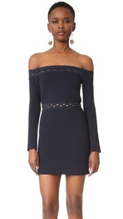 Мини-платье Eclipse с длинными рукавами Dion Lee