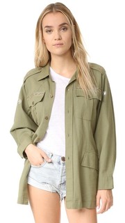 Куртка в стиле милитари Loveshackfancy