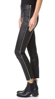 Кожаные брюки Chatel Rag & Bone