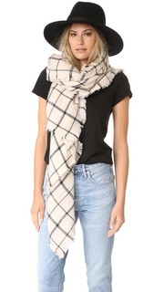 Шарф в крупную клетку Spun Scarves by Subtle Luxury