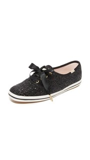 Кроссовки с блестками и бантом Kate Spade New York