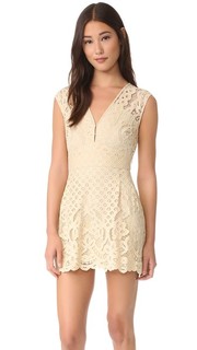 Кружевное мини-платье One Million Lovers Free People