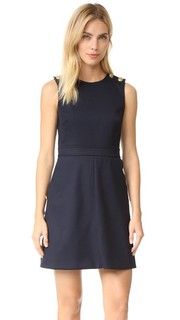 Мини-платье с зубчатым краем RED Valentino