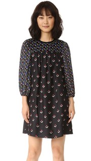 Свободное платье с длинными рукавами Marc Jacobs