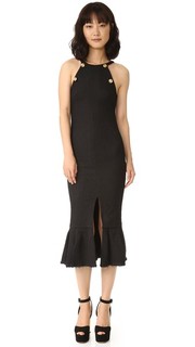 Платье Towel Release из букле с оборками Christopher Esber