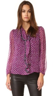 Блуза Havanah с завязками у выреза Diane von Furstenberg