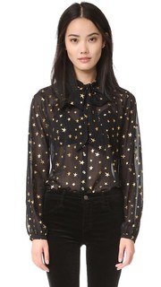 Блуза со звездами Scotch & Soda/Maison Scotch