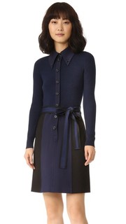 Платье на пуговицах с длинными рукавами Marc Jacobs