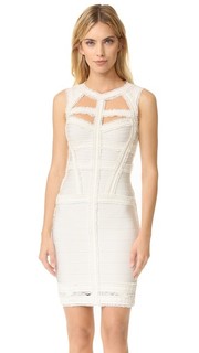 Платье без рукавов Herve Leger
