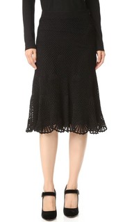 Юбка с вышивкой Derek Lam