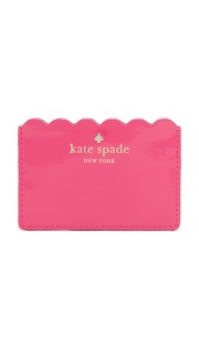 Визитница из лакированной кожи Kate Spade New York