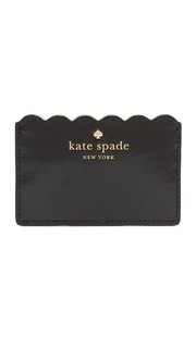 Визитница из лакированной кожи Kate Spade New York