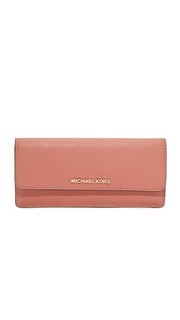 Плоский кошелек Jet Set Michael Michael Kors