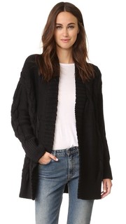 Пальто-кардиган с длинными рукавами от Pure DKNY