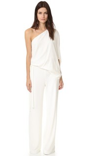 Асимметричный комбинезон широкого кроя Halston Heritage
