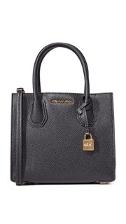 Объемная мини-сумка Mercer с короткими ручками Michael Michael Kors