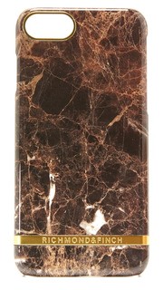 Чехол для iPhone 7 с коричневой мраморной отделкой Richmond & Finch