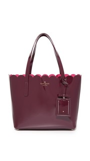 Небольшая объемная сумка с короткими ручками Carrigan Kate Spade New York