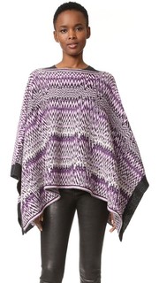 Пончо с зигзагообразным рисунком Missoni