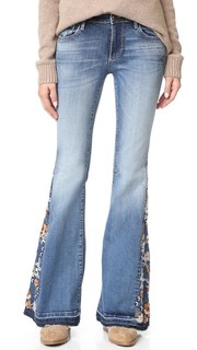 Расклешенные джинсы Farrah Driftwood