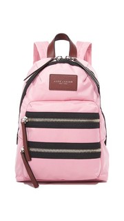 Миниатюрный нейлоновый рюкзак в байкерском стиле Marc Jacobs