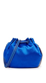 Миниатюрная атласная сумка Love Power на завязках Diane von Furstenberg