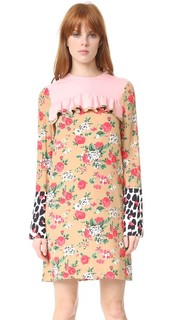 Платье Mixed Media Msgm