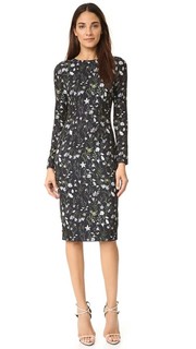 Платье-футляр в пасторальном стиле с цветочным рисунком Cynthia Rowley