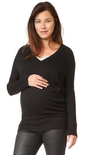 Свитер для беременных с V-образным вырезом Rosie Pope