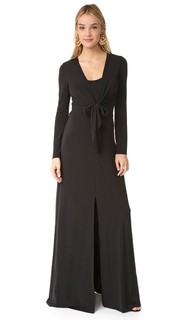 Вечернее платье Salina с длинными рукавами Alice + Olivia