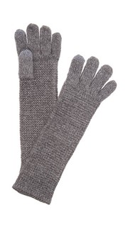 Трикотажные перчатки Garter для использования сенсорных экранов Rebecca Minkoff