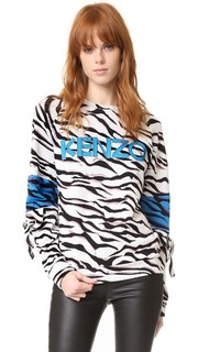 Толстовка с тигровыми полосками Kenzo