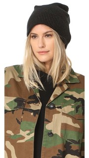 Шапка платочной вязки с наушниками Rebecca Minkoff