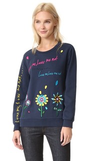 Толстовка с вышивкой Love Me Mira Mikati