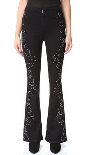 Винтажные эластичные джинсы Love Forever Free People