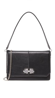 Кожаная сумка через плечо Carven