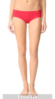 Однотонные невидимые брифы с низкой талией Calvin Klein Underwear