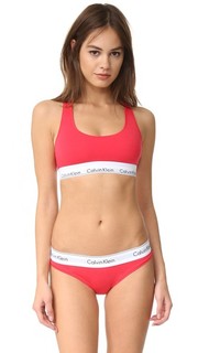 Современный хлопковый бюстгальтер без косточек Calvin Klein Underwear