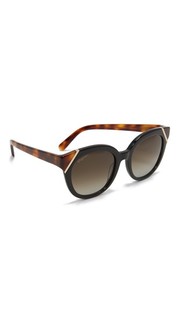 Солнцезащитные очки с цветными блоками Salvatore Ferragamo