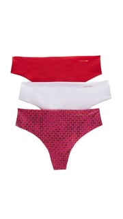 Набор из трех трусиков-танга Invisibles Calvin Klein Underwear