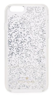 Прозрачный чехол для iPhone 6/6s с блестками Kate Spade New York