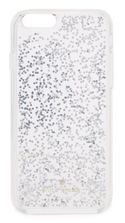 Прозрачный чехол для iPhone 6/6s с блестками Kate Spade New York